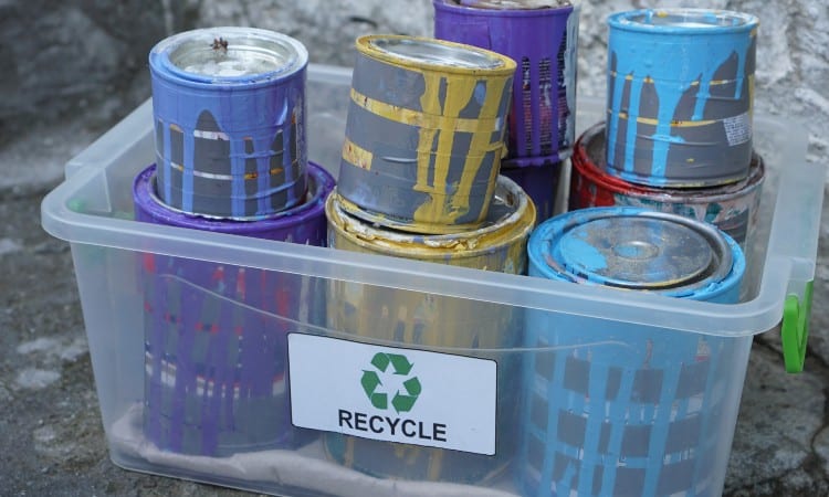 recycle for Dispose-of-Acrylic-Paint