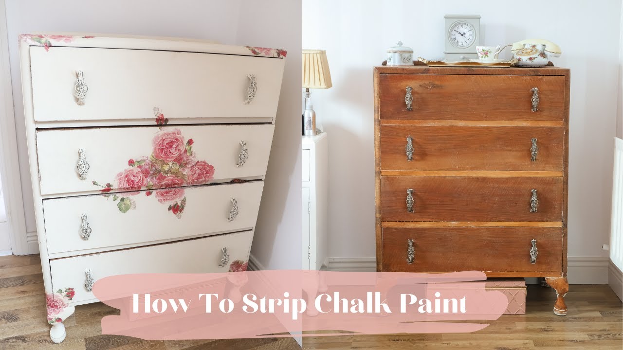 chalk paint removal