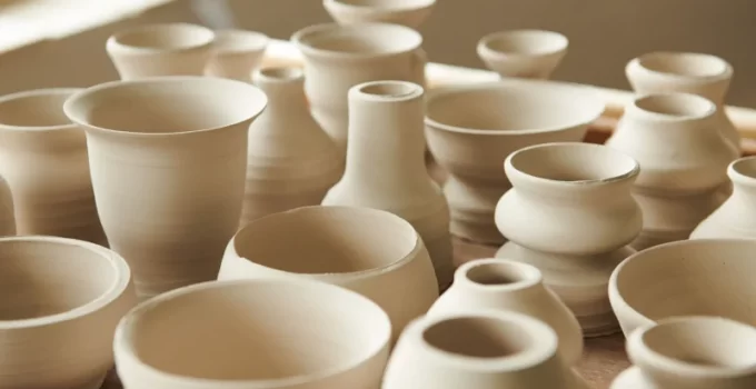 making different shapes and sizes of pots