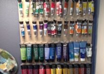 paint storage and organize board