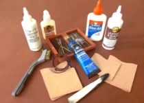 joining leather pieces with right type of glue for stronger lasting bond-passionthursday.com